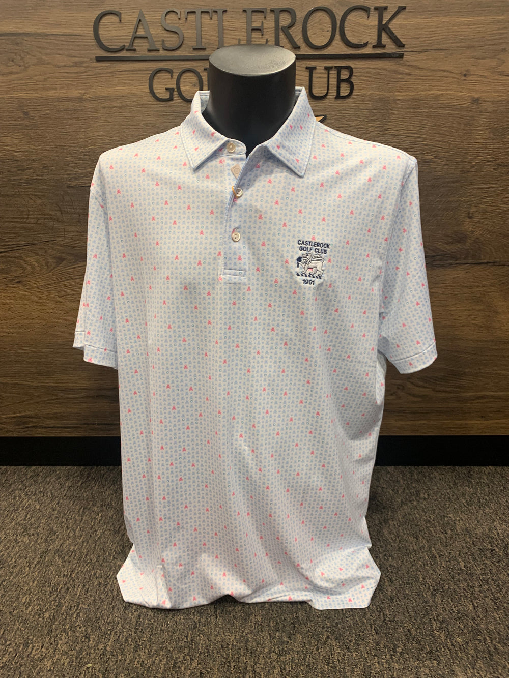 Peter Millar Skull In One Performance Polo